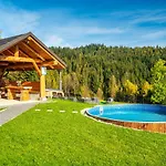 אכסניה Domek Deluxe Spa Z Sauna I Jacuzzi- Nowy Targ Blisko Zakopane I Bialka Tatrzanska *