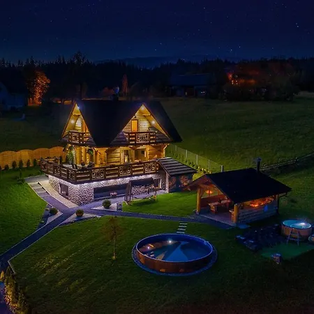 W Gorach Deluxe Sauna,jacuzzi,basen,hot Tub-nowy Targ Blisko Bialka ,zakopane Lodge Nowy Targ