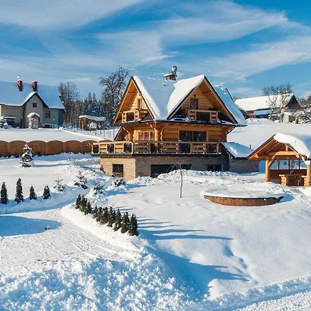 W Gorach Deluxe Sauna,jacuzzi,basen,hot Tub-nowy Targ Blisko Bialka ,zakopane Lodge *